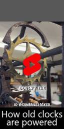 how old clocks are powered