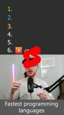 fastest programming laguages