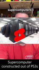supercomputer constructed out of ps3s