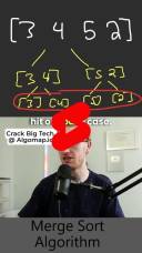 merge sort algorithm