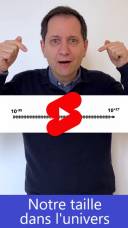 notre taille dans l univers