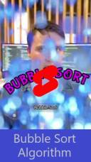 bubble sort algorithm