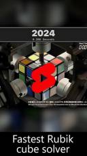 fastest rubik cube solver