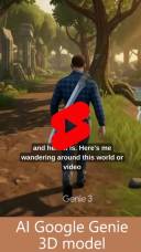 ai google genie 3d model