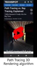 raytracint 3d rendering algorithm